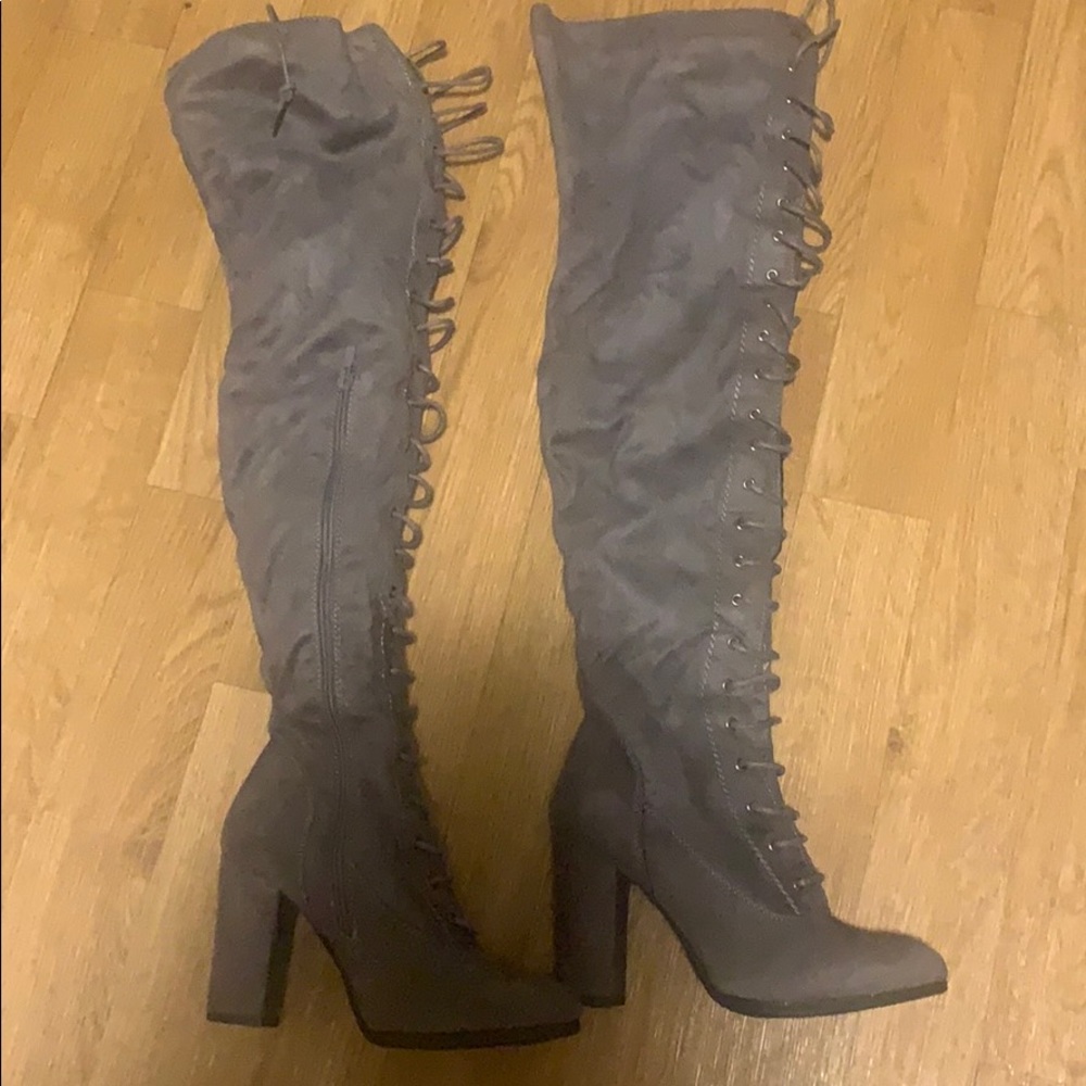 💜Thigh high boots